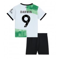 Liverpool Darwin Nunez #9 Bortatröja Barn 2023-24 Kortärmad (+ Korta byxor)